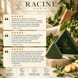 Savon Anti-Chute│Densité & Volume aux 7 Plantes